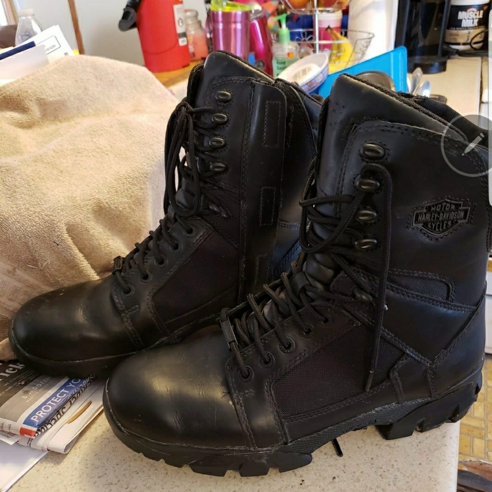 Harley Davidson riding boots